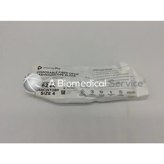 PremierPro Disposable Fiber Optic Laryngoscope Blade 6244
