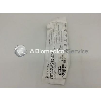 PremierPro Disposable Fiber Optic Laryngoscope Blade 6244