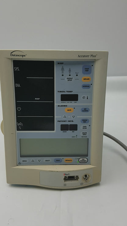 Datascope Accutorr Plus Vital Signs Monitor with Masimo SET SpO2