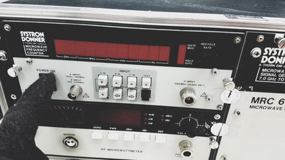 Systron Donner MRC 6500 Microwave Repeater Test Set Signal Generator 7.0-8.6GHz