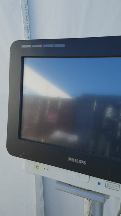 Philips IntelliVue MX450 Patient Monitor with Mobile Stand - Biomed Certified