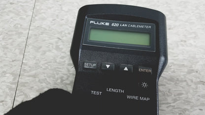 Fluke Networks 620 LAN CableMeter With Case & Accessories