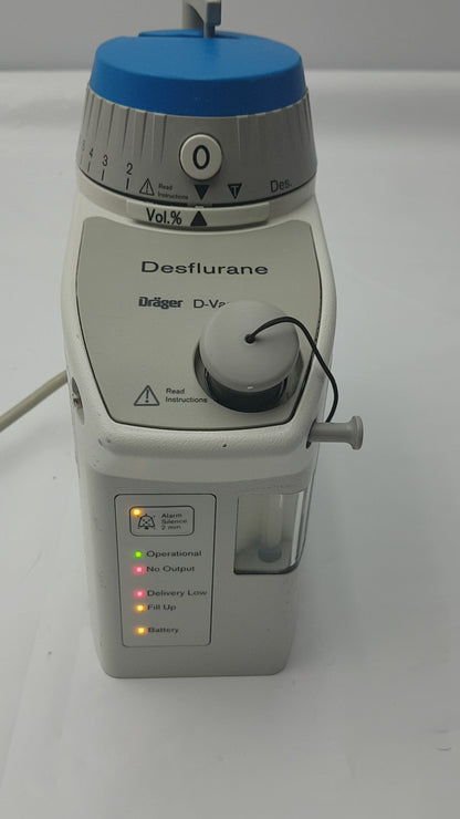 Dräger D-Vapor Desflurane Anesthesia Vaporizer