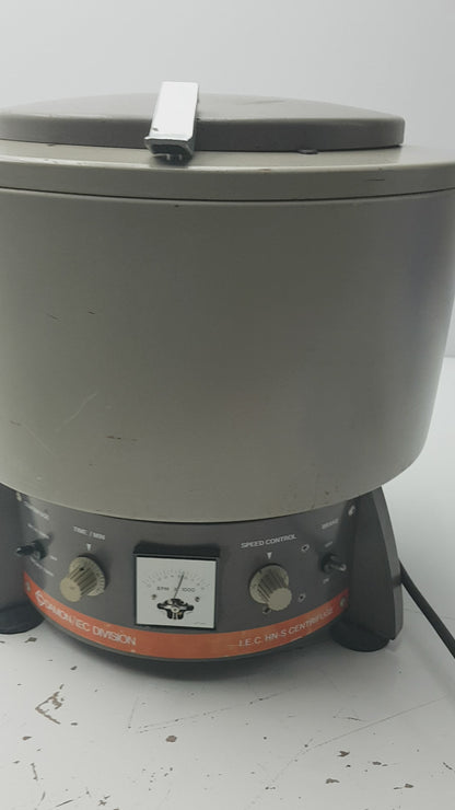 International Equipment Company HN-S Centrifuge - Biomed Certified