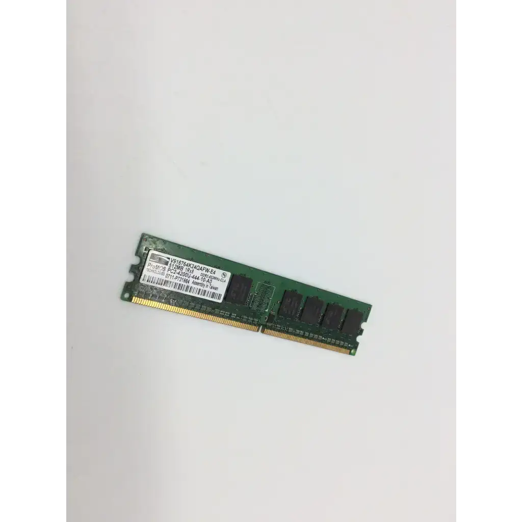 ProMOS 512M RAM DIMMs 1Rx8 PC2-4200U-444-10-AO DDR2-533
