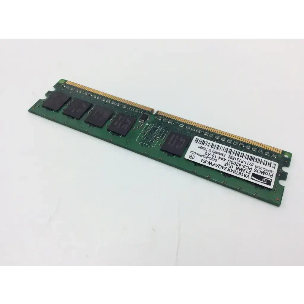 ProMOS 512M RAM DIMMs 1Rx8 PC2-4200U-444-10-AO DDR2-533