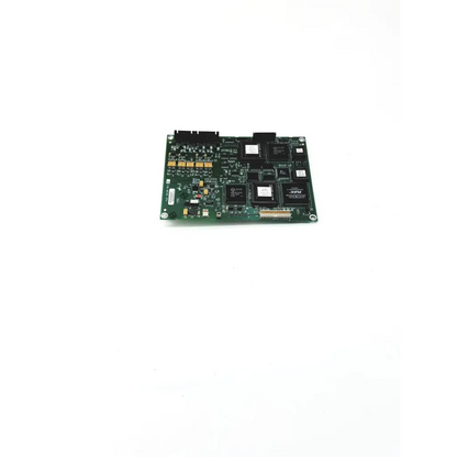 Green circuit board pwa 30100 rev b board with black integrated circuits and gold connectors for board bbdg1-3 22523sm