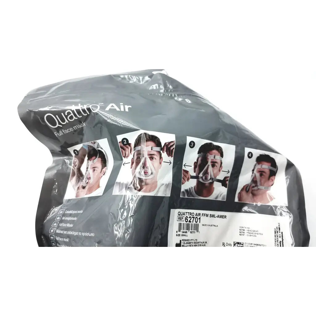 Load image into Gallery viewer, Quattro Air Full Face Mask Small - Medical parts