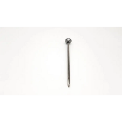 A sleek metallic wolf laparoscopic 7mm screwdriver with a rounded head and slender shaft for precision use