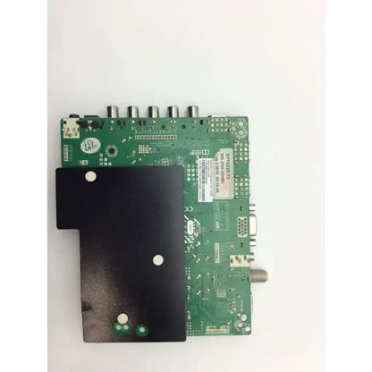 Green circuit board main board with black metal bracket and ports for rca rlded3258a-c main cv3393bh-p32 model