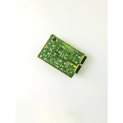 Green rectangular rear jack circuit board with black connectors and silver electronic components for 6900 series