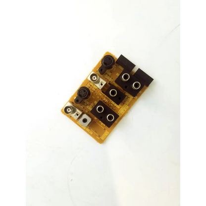 Yellow rear jack circuit board with black and silver connectors for 6900 series jack circuit use