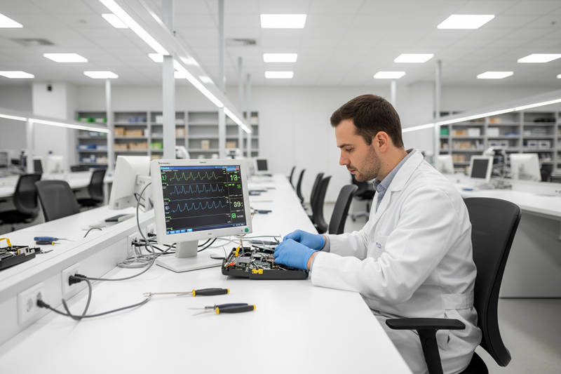 A Biomedical Service technician