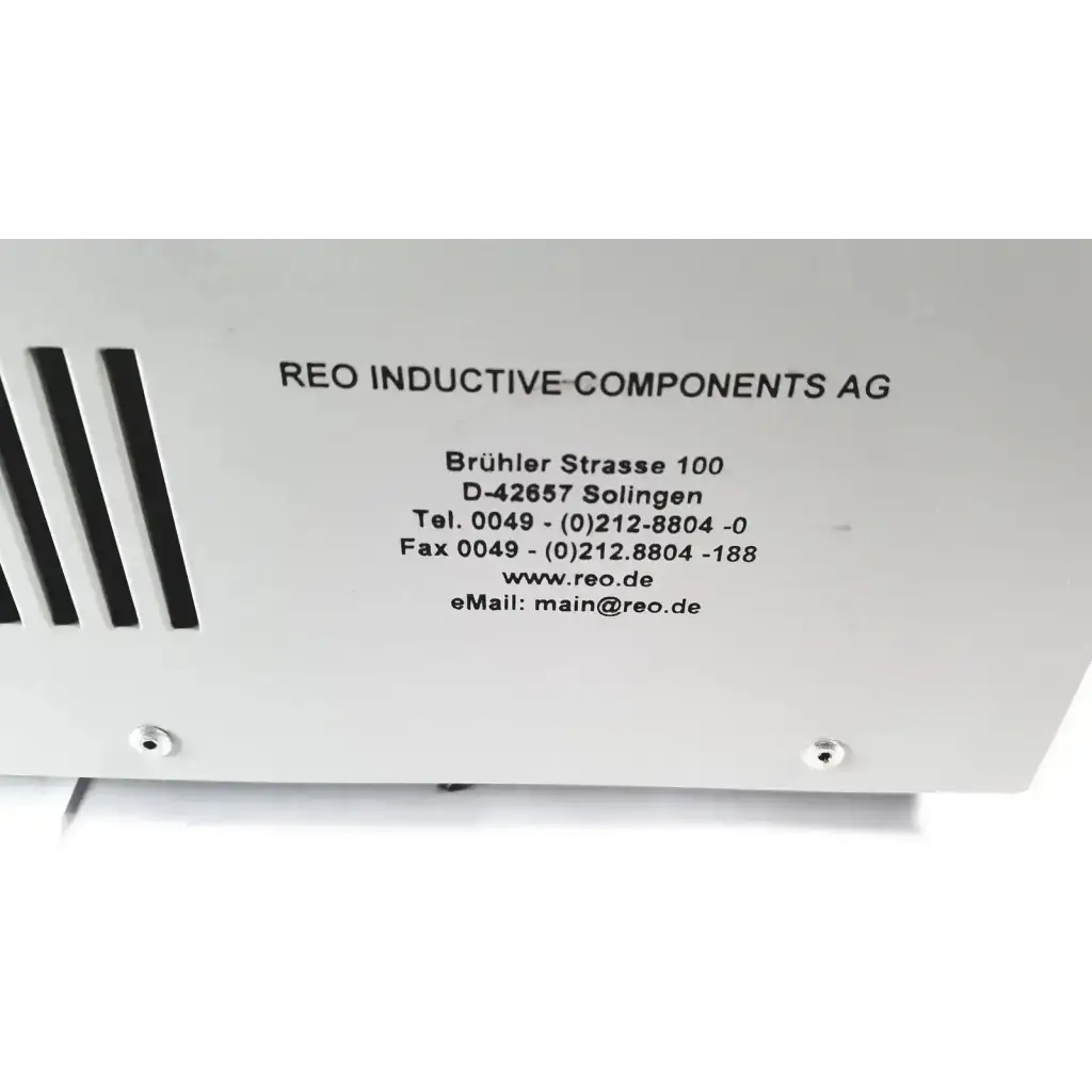 REO Reomed 600 IEC/EN60601-1 Medical Isolating Transformer 3rd Edition Medical Isolating Transformer, second-hand product photo 11