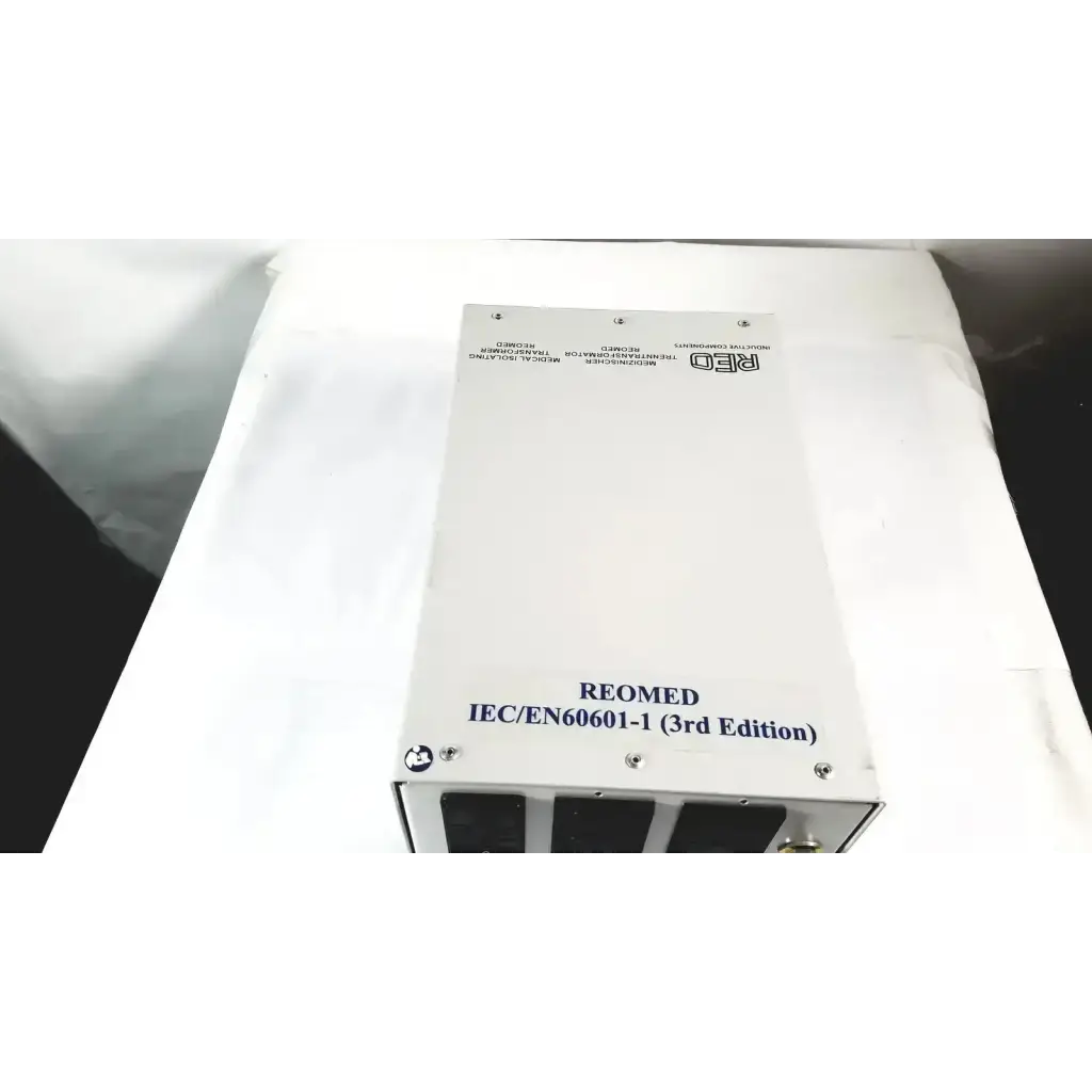 REO Reomed 600 IEC/EN60601-1 Medical Isolating Transformer 3rd Edition Medical Isolating Transformer, second-hand product photo 2