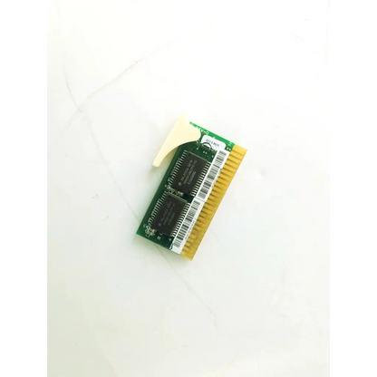 Rev a 0388-00-0574 green circuit board bbcb3-10b memory module with gold contacts and black integrated circuits