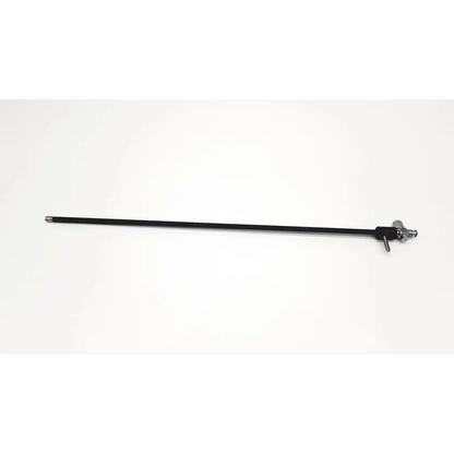 Black flexible monopolar coagulation suction tube with metallic joints and control knob for precise coagulation suction