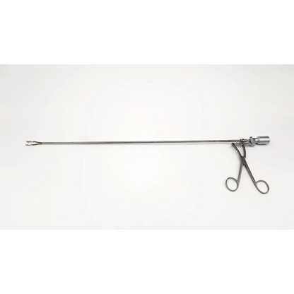 Richard Wolf 8384.21 kleppinger bipolar forceps insert silver surgical instrument with long slender shaft and curved handles