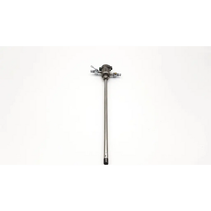 Silver richard wolf 8655.144 internal sheath resectoscope with long slender shaft and complex valve head for surgical use