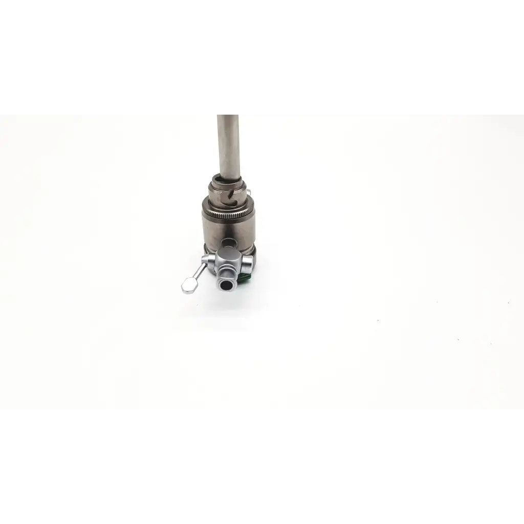Richard wolf 8655.144 internal sheath resectoscope with silver metallic drill bit, threaded chuck, and small lever handle