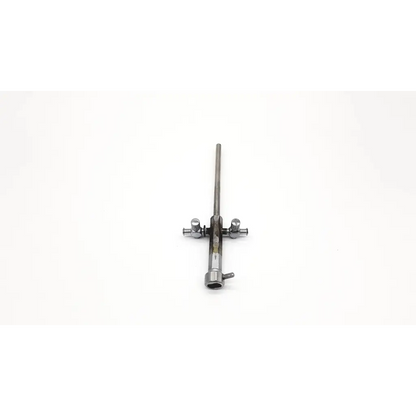 Silver-colored metal outer sheath with long shaft and side knobs by richard wolf model 8853.05 da24-81