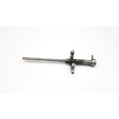 Metallic outer sheath richard wolf 8853.05 with long shaft and multiple adjustment knobs for surgical use