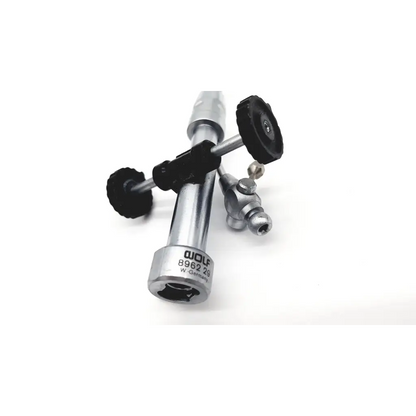 Silver and black wolf 8962 2g torque wrench with adjustable handle for richard wolf deflecting bridge orthopedic use