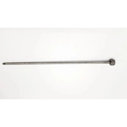 Richards 11-2428 buck femoral cement restrictor inserter 14 inch metallic instrument with textured knob and engraved markings