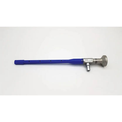 Blue plastic and metal sinuscope da46-93 with metallic valve assembly for sinus examination by Richards 23-0851