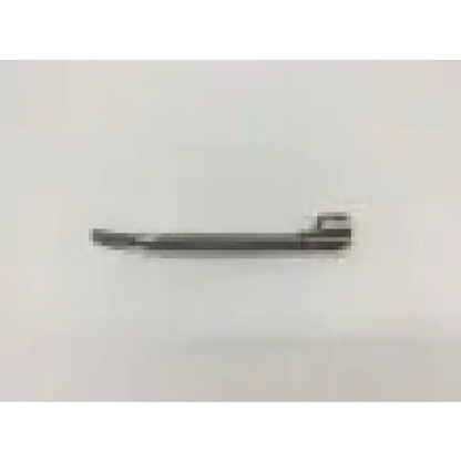 Silver-colored metal pen cap with sleek curved end for rusch focs mill-3 stainless steel laryngoscope fiber optic blade
