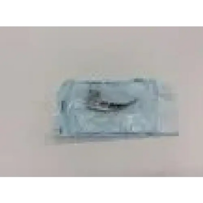 Clear plastic rectangular case with black logo for rusch mac-2 stainless steel laryngoscope fiber optic blade