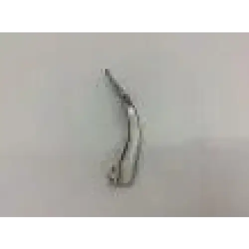 Silver-colored metal rusch macintosh mac 4 fiber optic laryngoscope blade with bulb for optic laryngoscope use