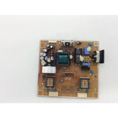 Brown samsung ip-35135b power supply board with black blue capacitors silver heat sinks and green component for dell nec g7jpl 243-652704-c-3 sata
