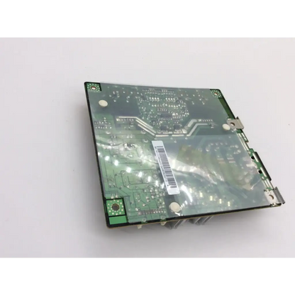 Green circuit board power supply with silver soldered components and white barcode for nec g7jpl 243-652704-c-3 sata