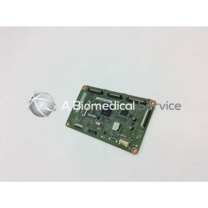 Green rectangular samsung pn64e550d1fxza main logic ctrl board bn96-22025a with black integrated circuits and copper mounting holes