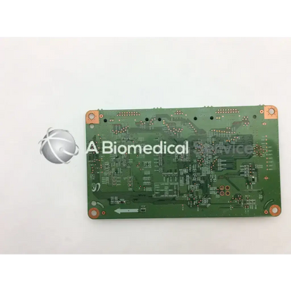 Green rectangular circuit board with copper traces and pads for samsung pn64e550d1fxza main logic ctrl board bn96-22025a