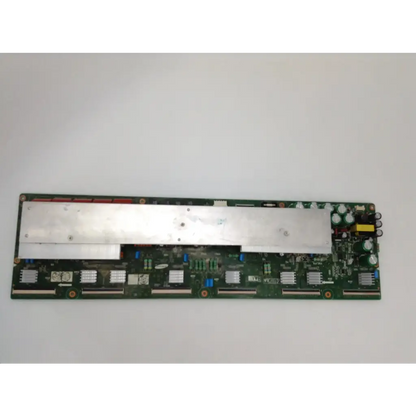 Green circuit board with silver heat sink and electronic components samsung ps50a457p1d ysus lj41-05308a board