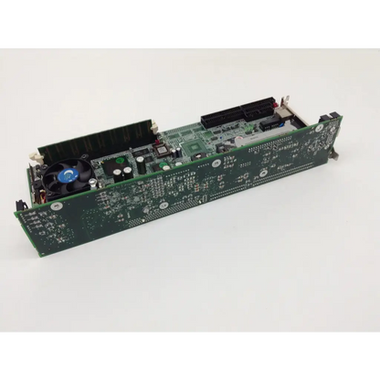 Green hp server expansion card with black components and blue fan in b930066tab1658825 industrial mainboard cpu card