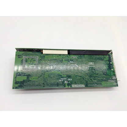 Green rectangular b930066tab1658825 industrial mainboard with intricate silver traces and electronic components cpu card