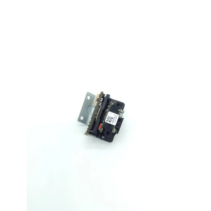 Black scan engine module accessory with metallic mounting bracket and circuitry for biomedical service and replacement parts