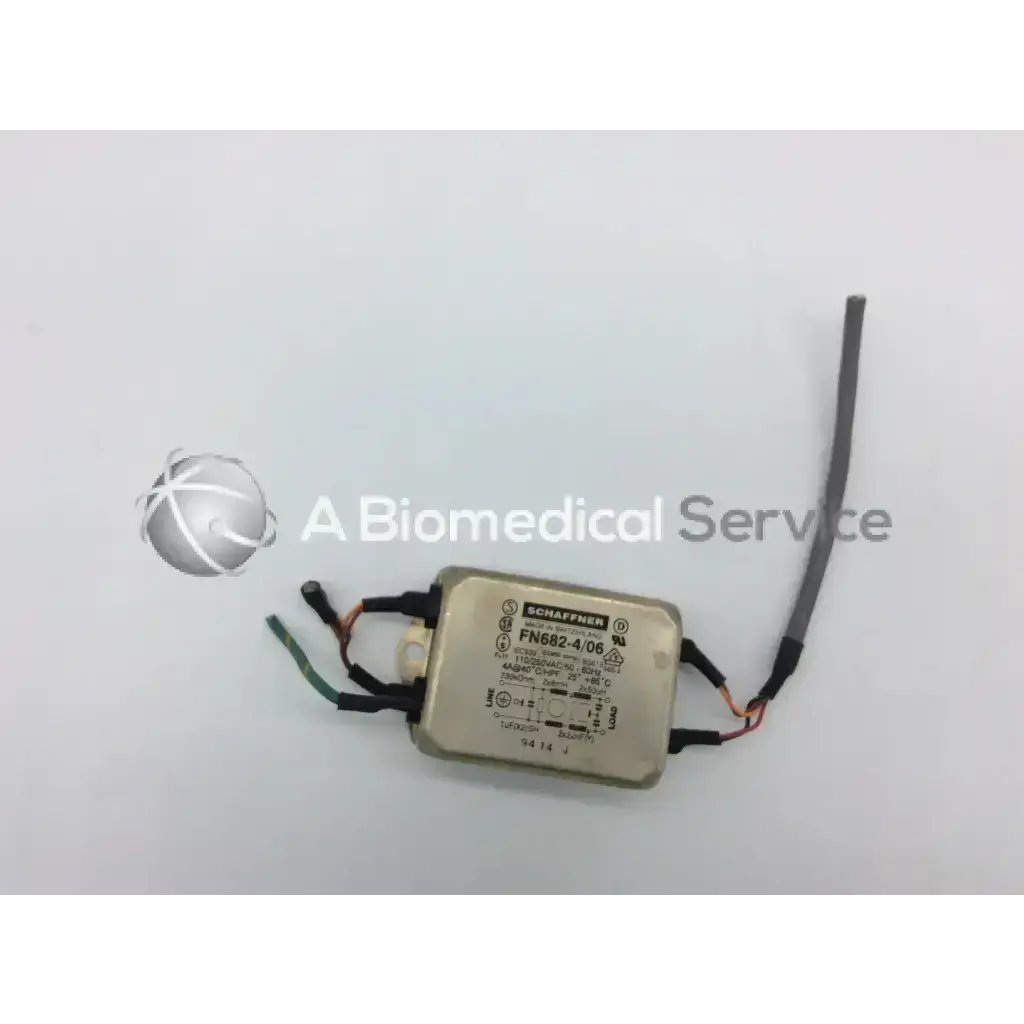 Schaffner EMC Power Line Filter 0Hz to 400Hz 4A 250VAC