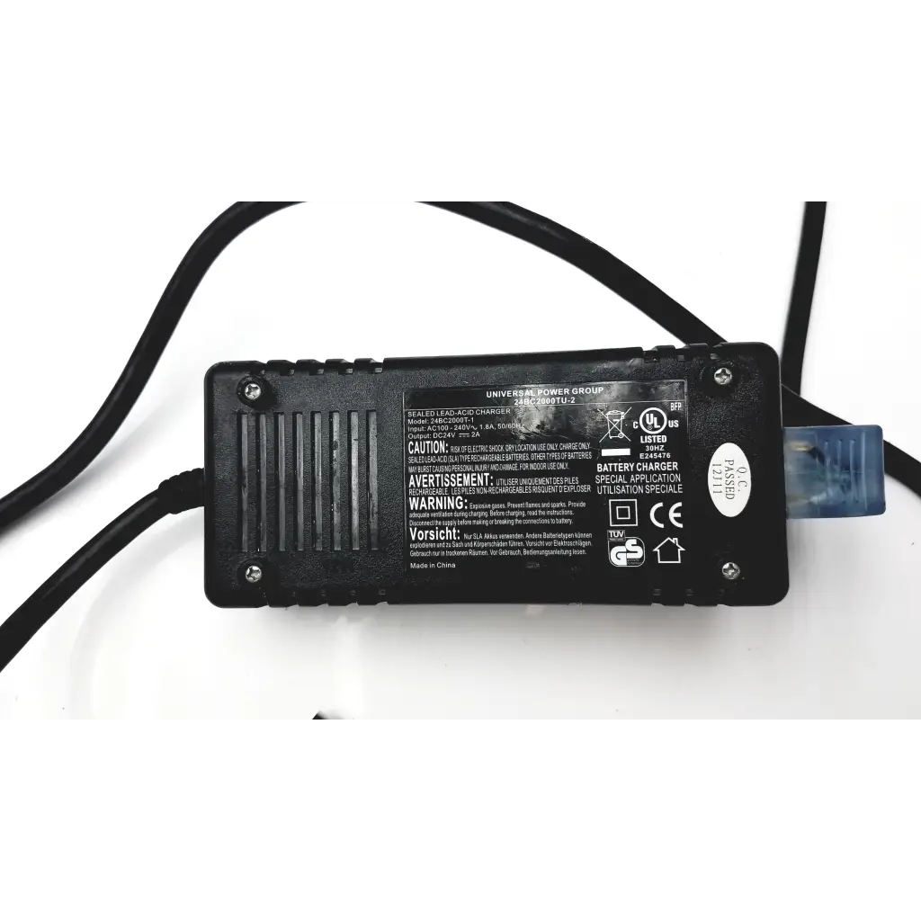 Load image into Gallery viewer, Scooter Power Wheelchair Battery Charger Supply 24V 2A UPG
