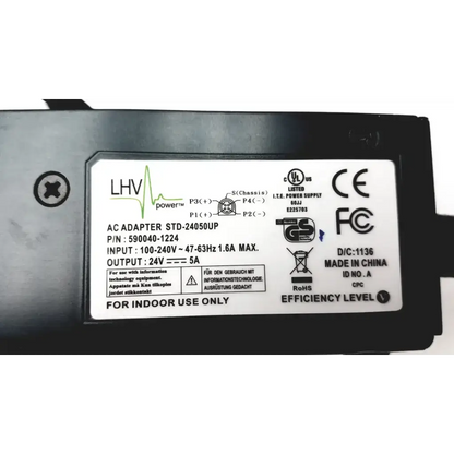 ScriptPro Printer VS25 3045-1000-225, LHV AC Adapter STD-24050UP Power Supply AC Adapter Power Supply, second-hand product photo 5