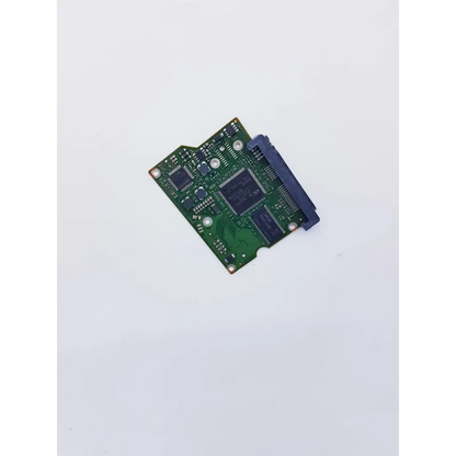 Green sata hdd pcb st3320418as with black integrated circuits and blue connector for seagate sv35 5 inch hard drive