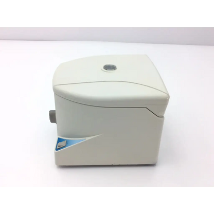 Beige plastic separation technology micro 12 high-performance microcentrifuge with blue and white label on front