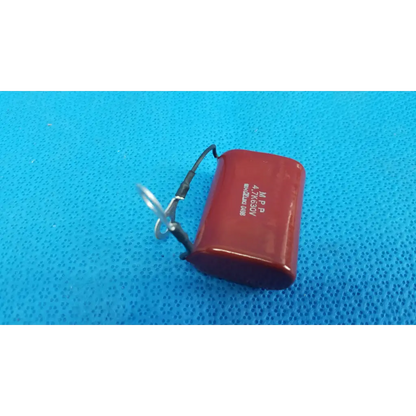 Red rectangular shizuki mpp film capacitor 4.7k 630v with black wires for topcon trc-nw6s retinal camera