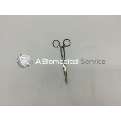 Sicoa ns012463 forceps hemo surgical hemostat in sterling silver with rounded handles and polished finish