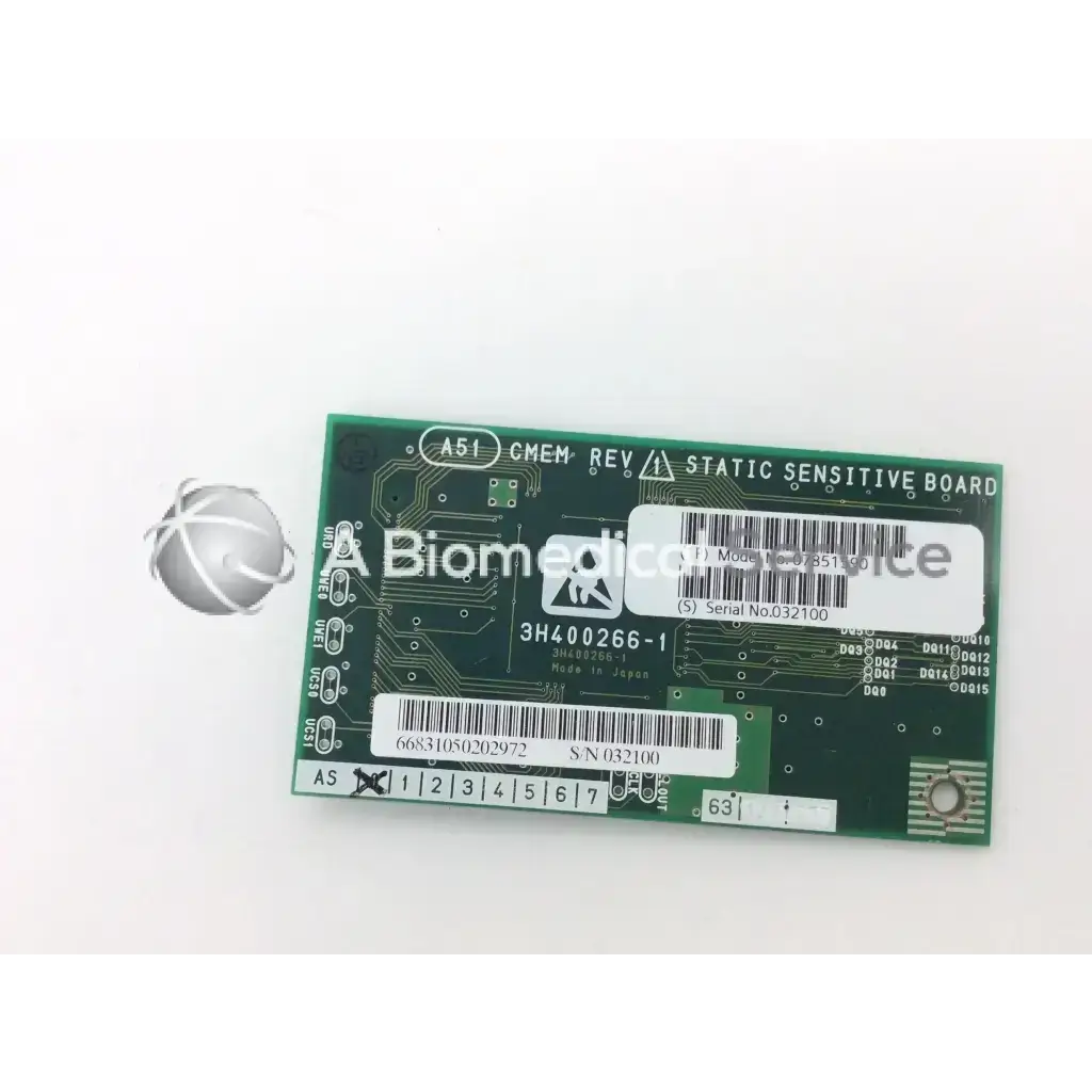 Siemens 3H400266-1 Eight 8-20 G50 Ultrasound CMEM Rev 1