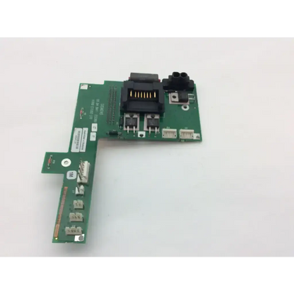 Siemens e539u a300 et302 green printed circuit board with black connectors and silver solder points for industrial use