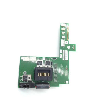 Siemens e539u green circuit board with black connectors and gold pins for biomedical service in sc7000 patient monitor